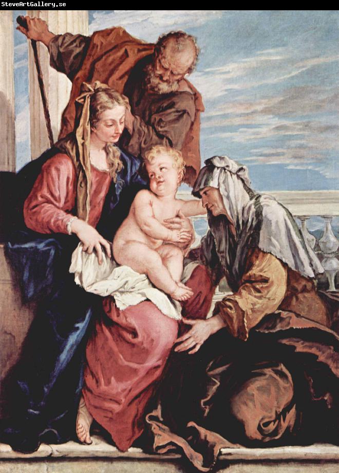 Sebastiano Ricci Heilige Familie mit Hl Anna
